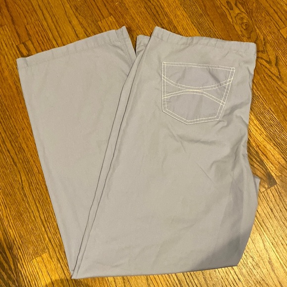 Blue Sky Pants - Blue Sky Scrub Ceil Blue Pants Size Medium